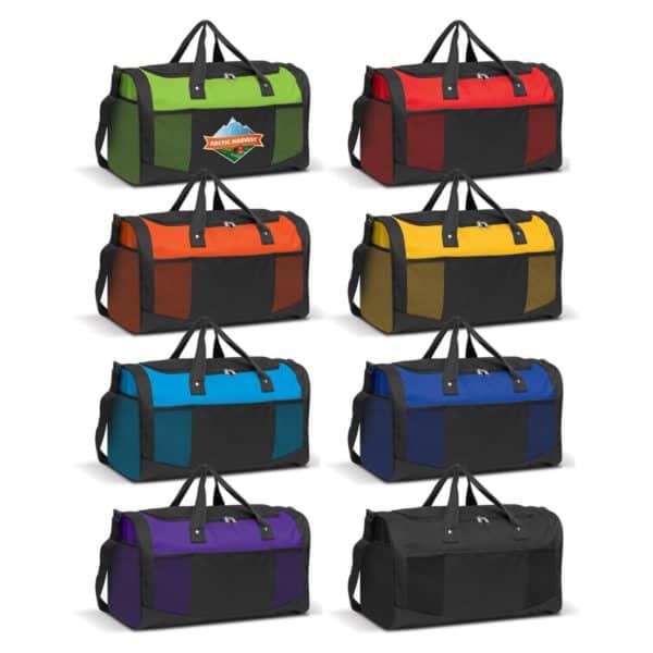 This sports duffle bag is a great crowd pleaser as a promotional gift, that is both useful and lasts.