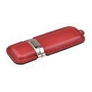 USB in leather available in memory sizes from 1GB to 32GB.
