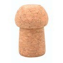 USB shaped like a champagne cork and made from sustainable cork available in memory sizes from 1GB to 32GB.
