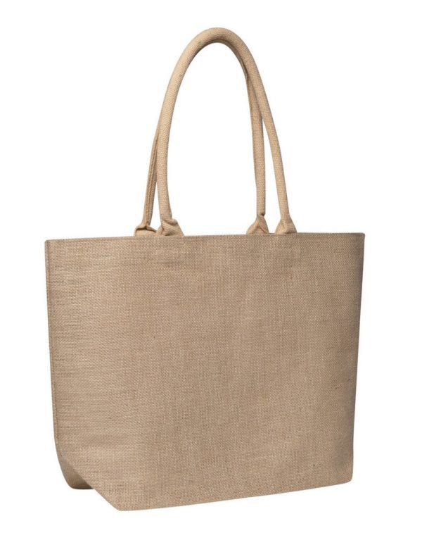 Laminated jute market bag will lift your promotion to the next level