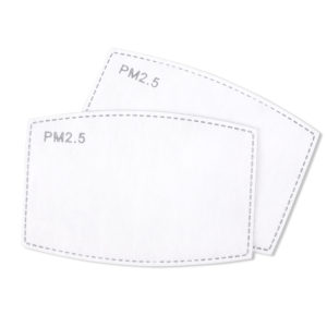 Mask filter inserts for cotton masks to provide additional protection against covid