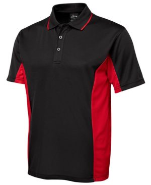 Short sleeved contrast polo perfect for uniforms, team and club strips. Comes in a range of colours