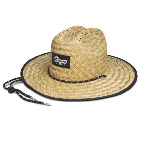 Classic wide brimmed straw hat