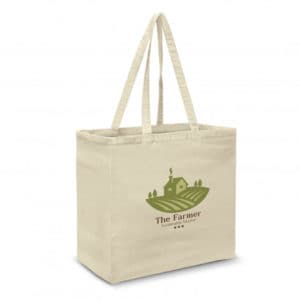 Large canvas tote bag perfect for the beach or market