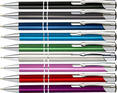 Stylish Matte Metal pen with premium black ink refill